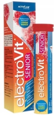 Activlab Pharma ElectroVit Senior smak malina 20 tabletek musujących 3762661