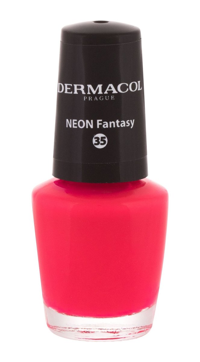 Фото - Лак для нігтів Dermacol Neon lakier do paznokci 5 ml dla kobiet 30 Neon Coral 