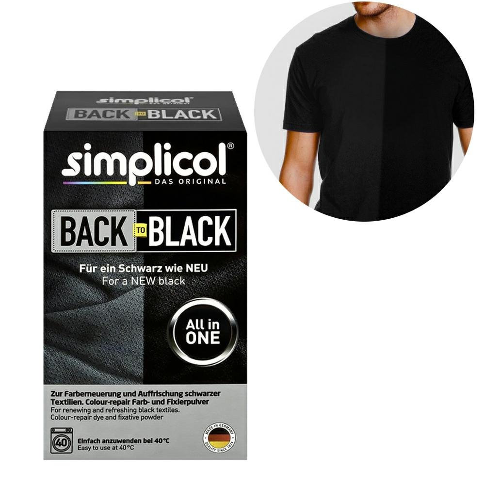 Simplicol simplicol Back to kolor i głęboki, kolorowe odświeżania, odświeżanie kolorów i textilfaer stosowania przeznaczone na pralka 2512