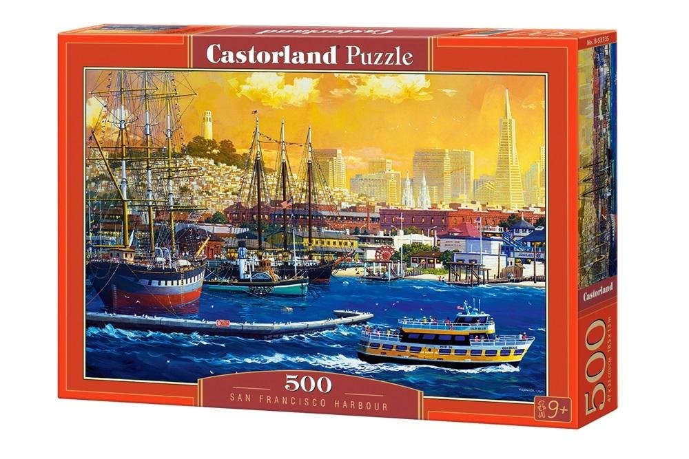 Puzzle 500 Port w San Francisco CASTOR - Castorland