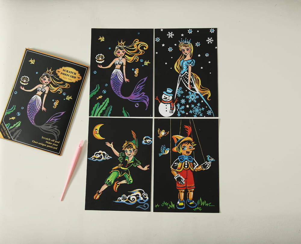Magiczna Zdrapka - 4w1 Bajki 20x14cm - Twoje Hobby