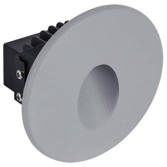 Ideus oczko ścienne schodowe LED Azyl C 1,6W 70lm 4000K szare IP54 03904 03904