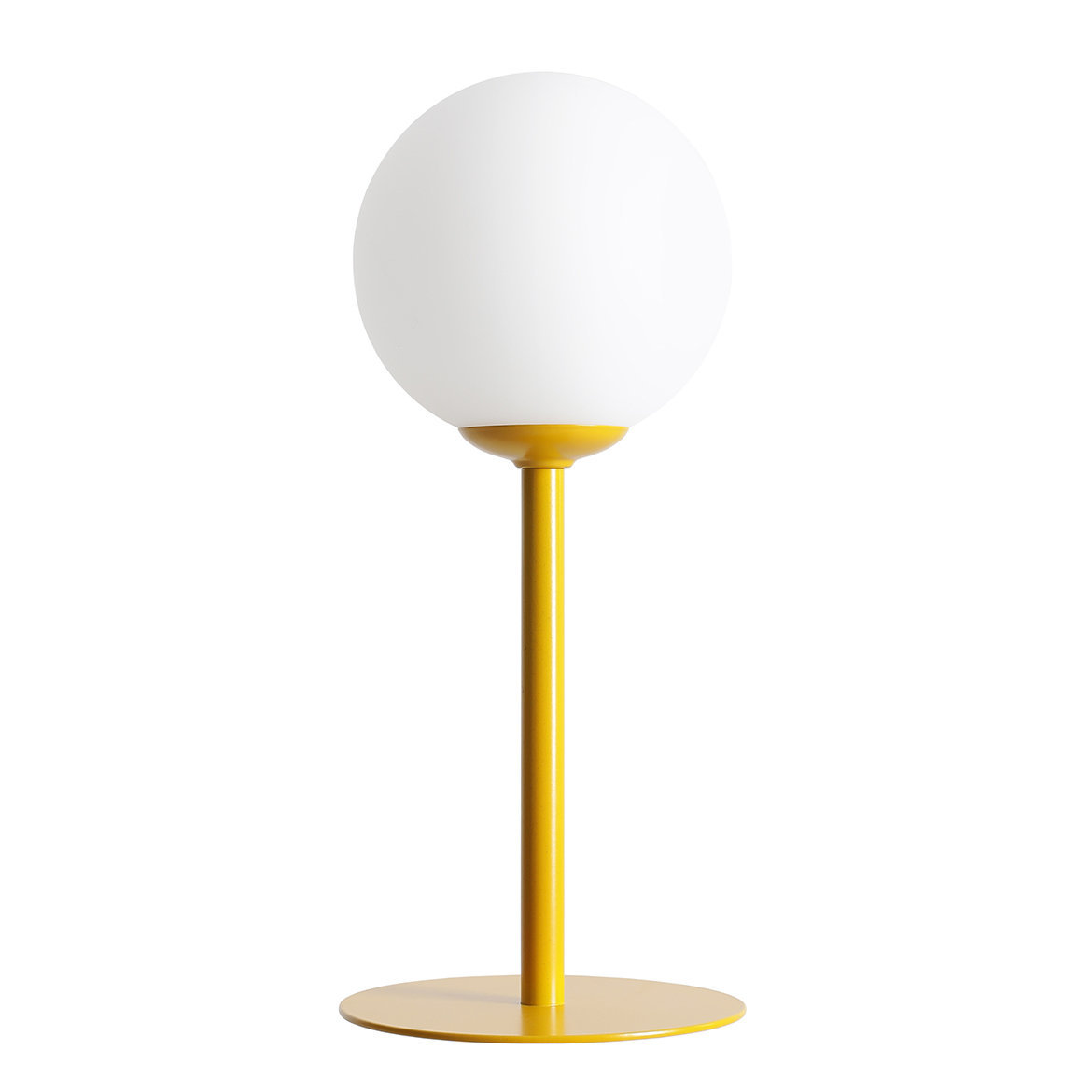 Lampa nocna stojąca, biurkowa do sypialni salonu, Pinne Mustard  Aldex)