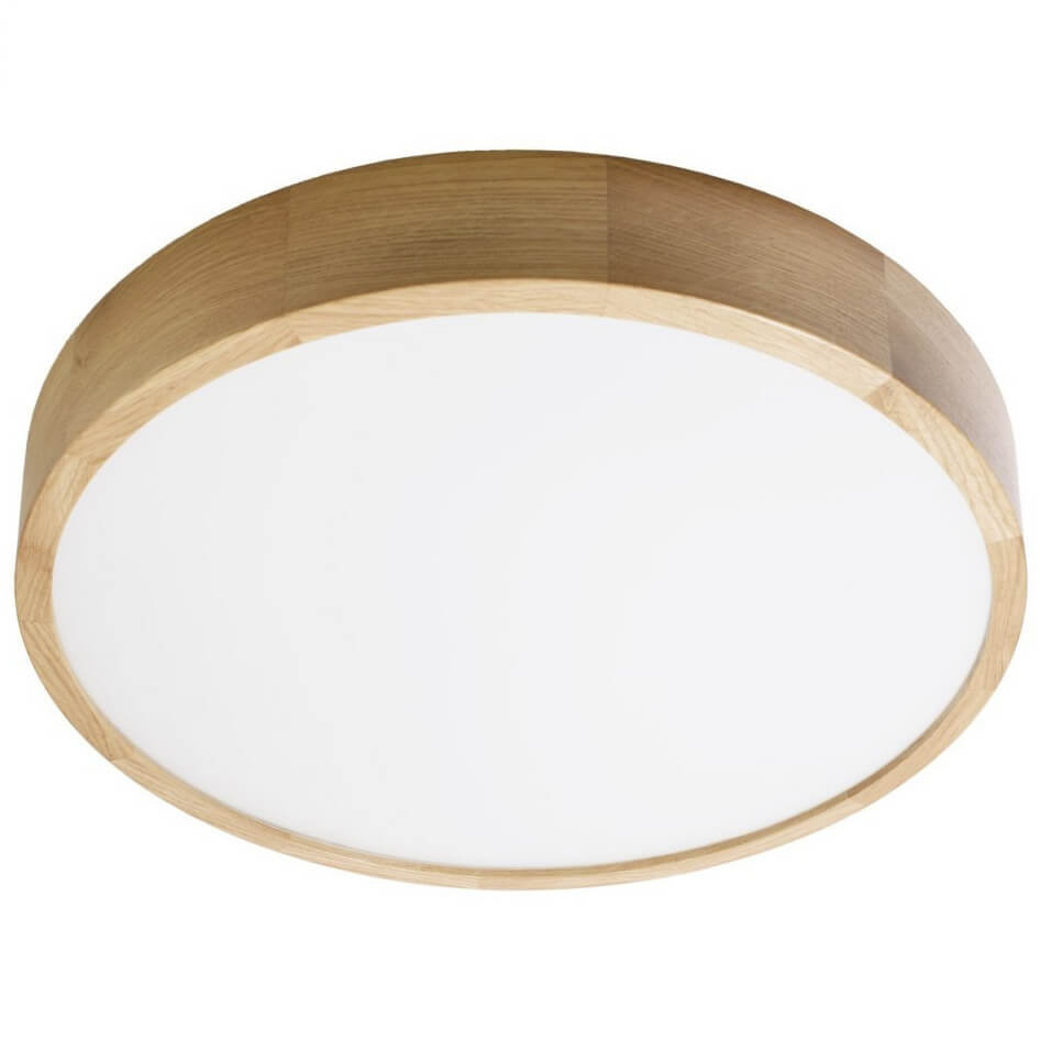 TEMAR LIGHTING Lampa sufitowa Cleo,  48 cm, dąb
