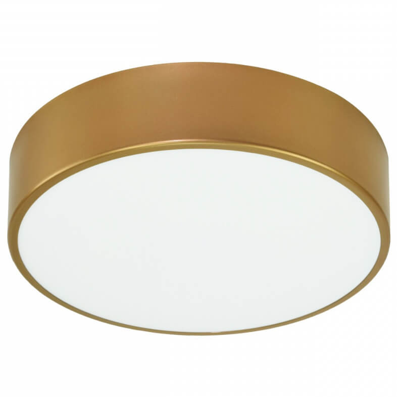 Euluna Lampa sufitowa Cleo 300, IP54, 30 cm złota