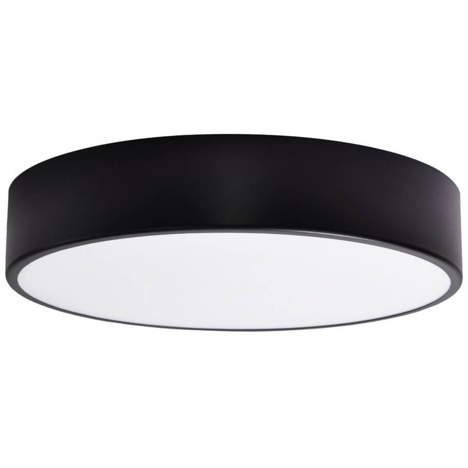Lampa sufitowa Cleo 400 IP54, Ø 40cm czarna
