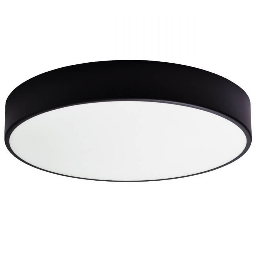 Euluna Lampa sufitowa Cleo 500 czujnik, 50cm czarna