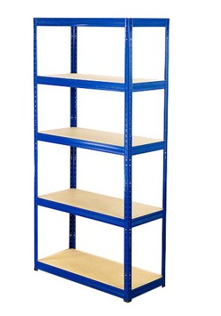 Regał Helios magazynowy metalowy HNN_180X075X45_5_350 ilość półek 5 nośność 350 kg / Wamar-Sosenka