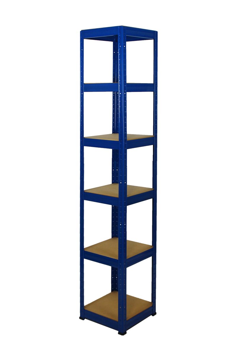 Regał Helios magazynowy metalowy HNN_196X030X30_6_0WZ ilość półek 6 nośność 175 kg / Wamar-Sosenka