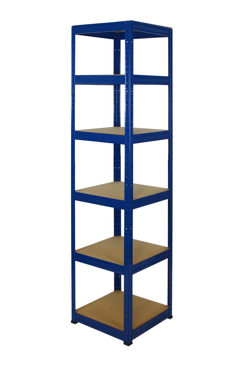 Regał Helios magazynowy metalowy HNN_196X045X45_6_0WZ ilość półek 6 nośność 175 kg / Wamar-Sosenka