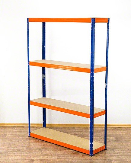 Regał Helios magazynowy metalowy HNO_180X120X40_4_350 ilość półek 4 nośność 350 kg / Wamar-Sosenka