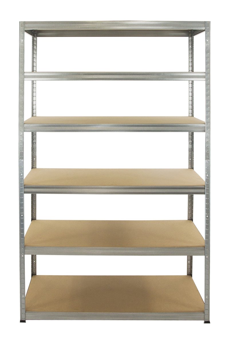 Regał Helios magazynowy metalowy HZZ_213X110X45_6_350 ilość półek 6 nośność 350 kg / Wamar-Sosenka