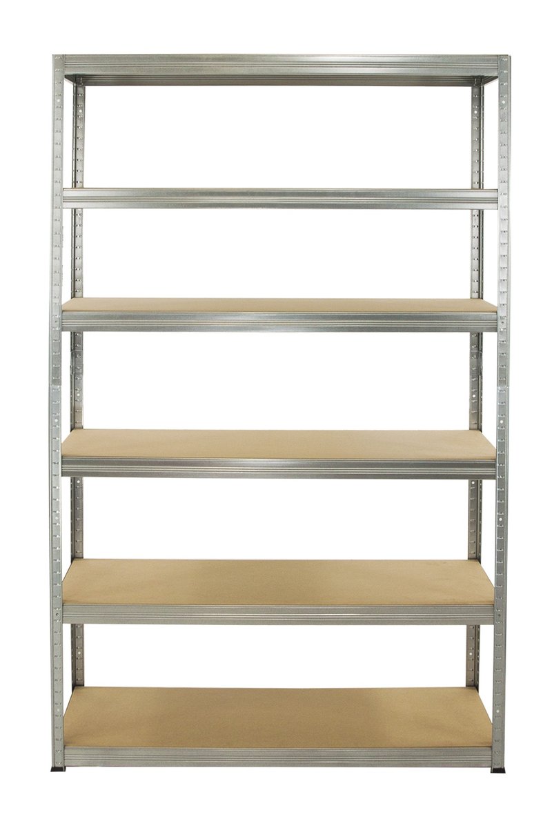 Regał Helios magazynowy metalowy HZZ_196X110X40_6_350 ilość półek 6 nośność 350 kg / Wamar-Sosenka