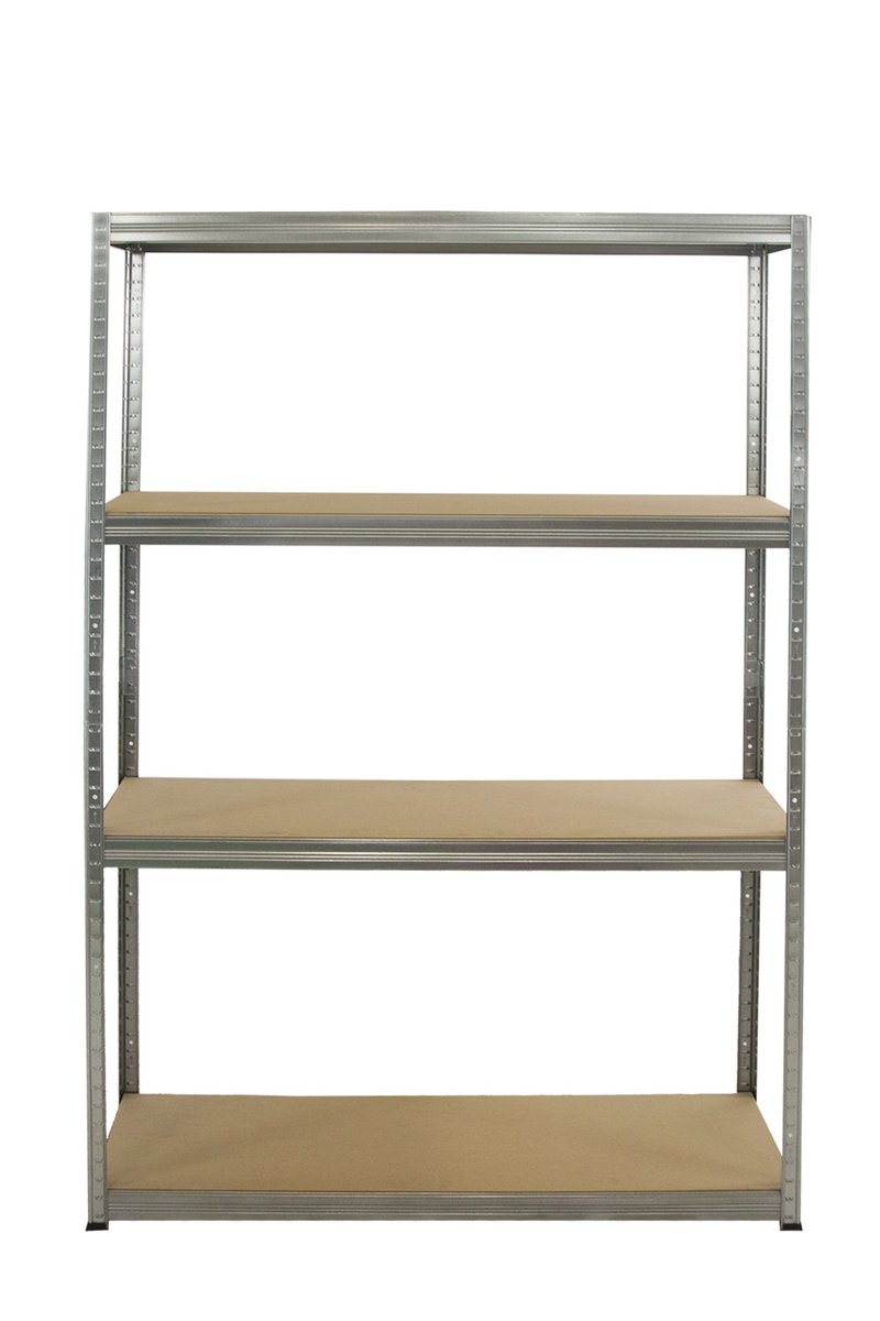 Regał Helios magazynowy metalowy HZZ_180X110X30_4_400 ilość półek 4 nośność 400 kg / Wamar-Sosenka