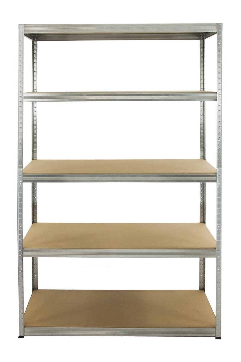 Regał Helios magazynowy metalowy HZZ_180X110X45_5_400 ilość półek 5 nośność 400 kg / Wamar-Sosenka