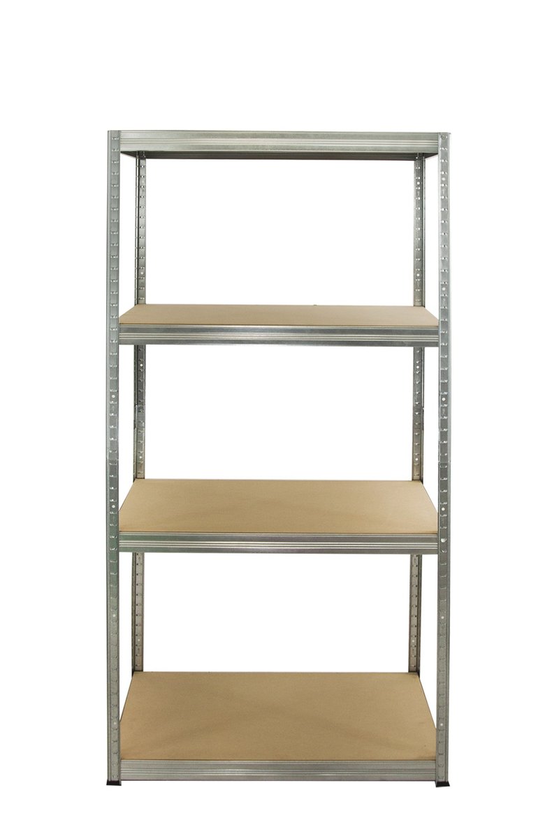 Regał Helios magazynowy metalowy HZZ_180X075X45_4_350 ilość półek 4 nośność 350 kg / Wamar-Sosenka