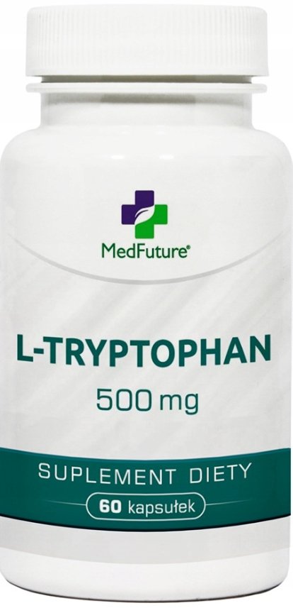 Medfuture L-tryptofan w kapsułkach - ekstrakt 500 mg