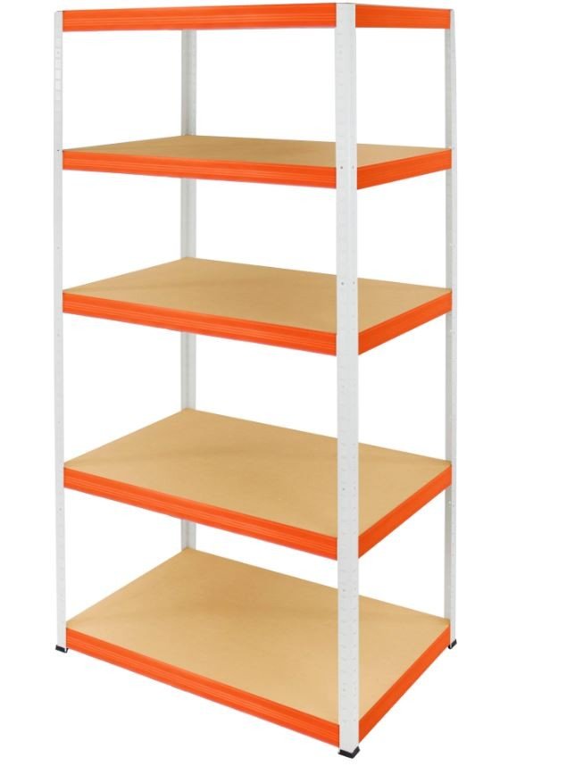 Regał Helios magazynowy metalowy HWO_196X110X50_5_175 ilość półek 5 nośność 175 kg / Wamar-Sosenka
