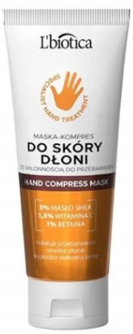 Zdjęcia - Kremy i toniki L'Biotica Maska - kompres do skóry dłoni, 75 ml