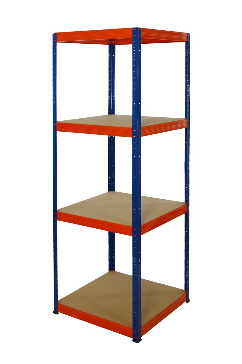 Regał Helios magazynowy metalowy HNO_180X060X60_4_0WZ ilość półek 4 nośność 175 kg / Wamar-Sosenka