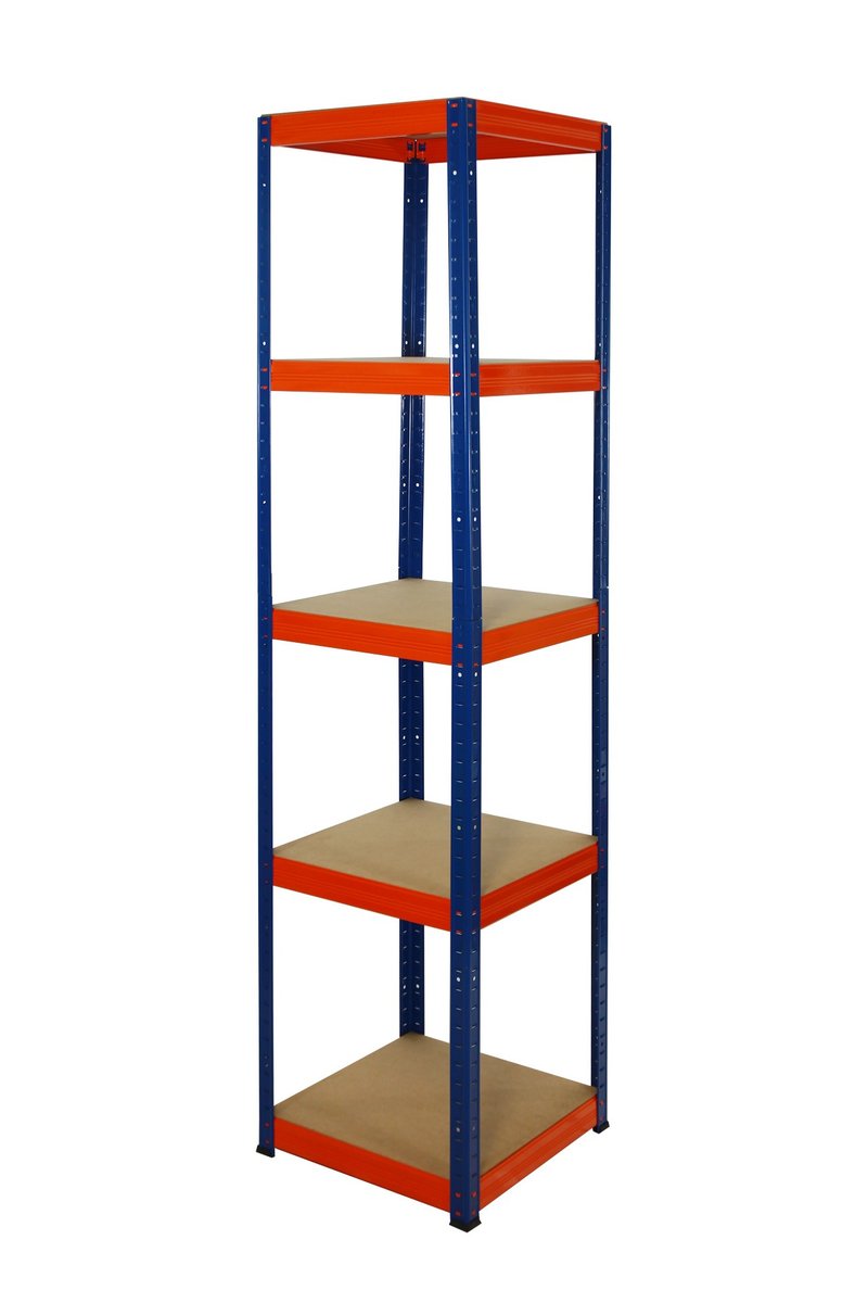 Regał Helios magazynowy metalowy HNO_180X040X40_5_0WZ ilość półek 5 nośność 175 kg / Wamar-Sosenka