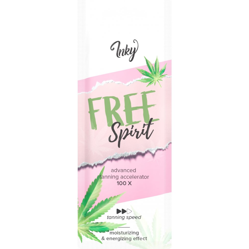 Inky, Free Spirit, Przyspieszacz do opalania 100x, 15 ml