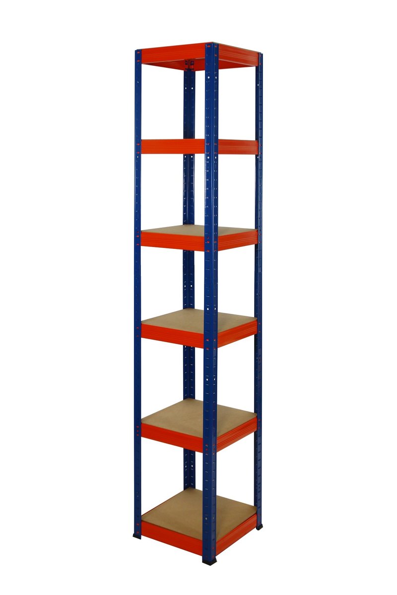 Regał Helios magazynowy metalowy HNO_196X040X40_6_0WZ ilość półek 6 nośność 175 kg / Wamar-Sosenka