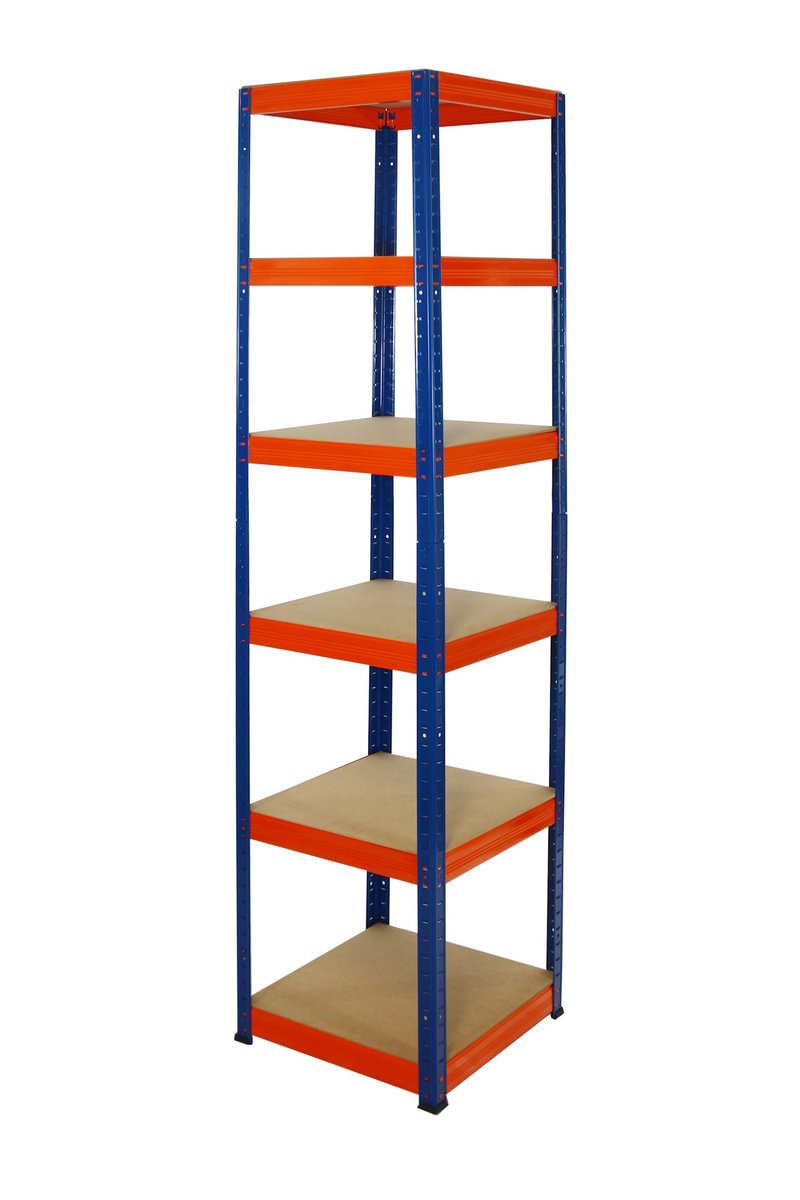 Regał Helios magazynowy metalowy HNO_213X040X40_6_0WZ ilość półek 6 nośność 175 kg / Wamar-Sosenka