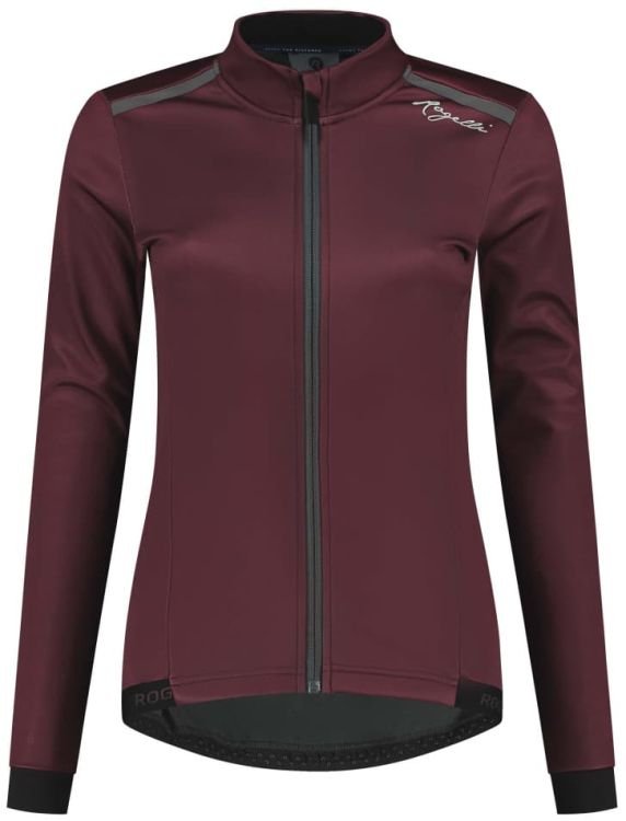 Damska Kurtka Rowerowa  Rogelli Lds Cycling Winterjacket Pesara | Claret - Rozmiar Xl