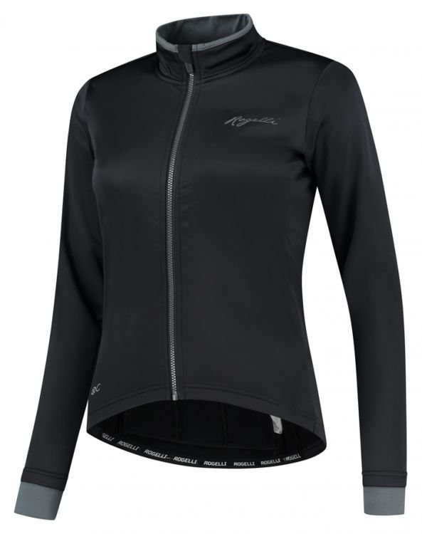 Damska Kurtka Rowerowa  Rogelli Winterjacket Essential | Black - Rozmiar M