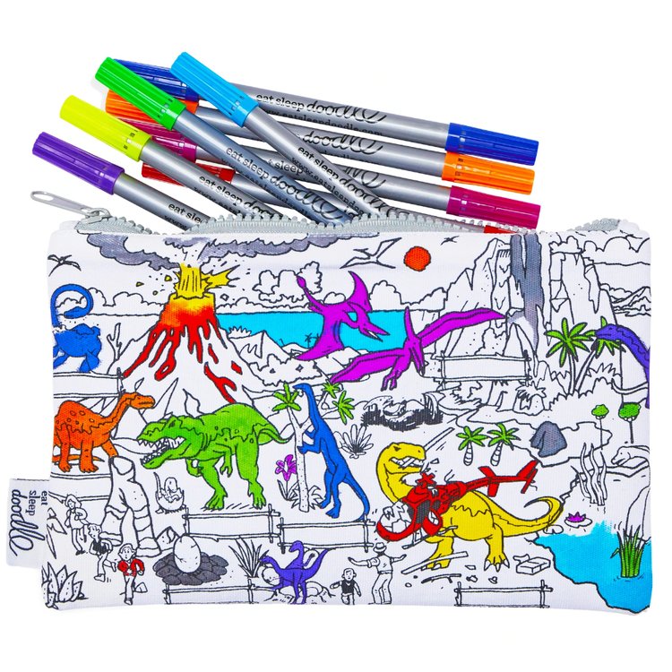 Piórnik Do Malowania, Dinozaury, Eatsleepdoodle