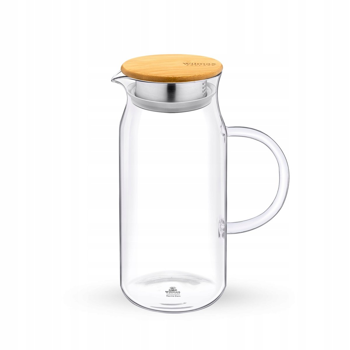 Dzbanek 1000 Ml Z Bambusową Pokrywką Wl-888207/A