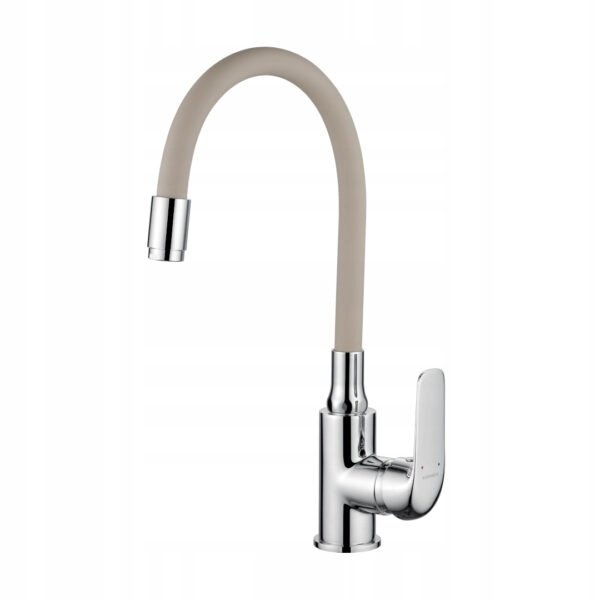 Kuchinox Bateria zlewozmywakowa chrom/ beż ELZA BKE 461D