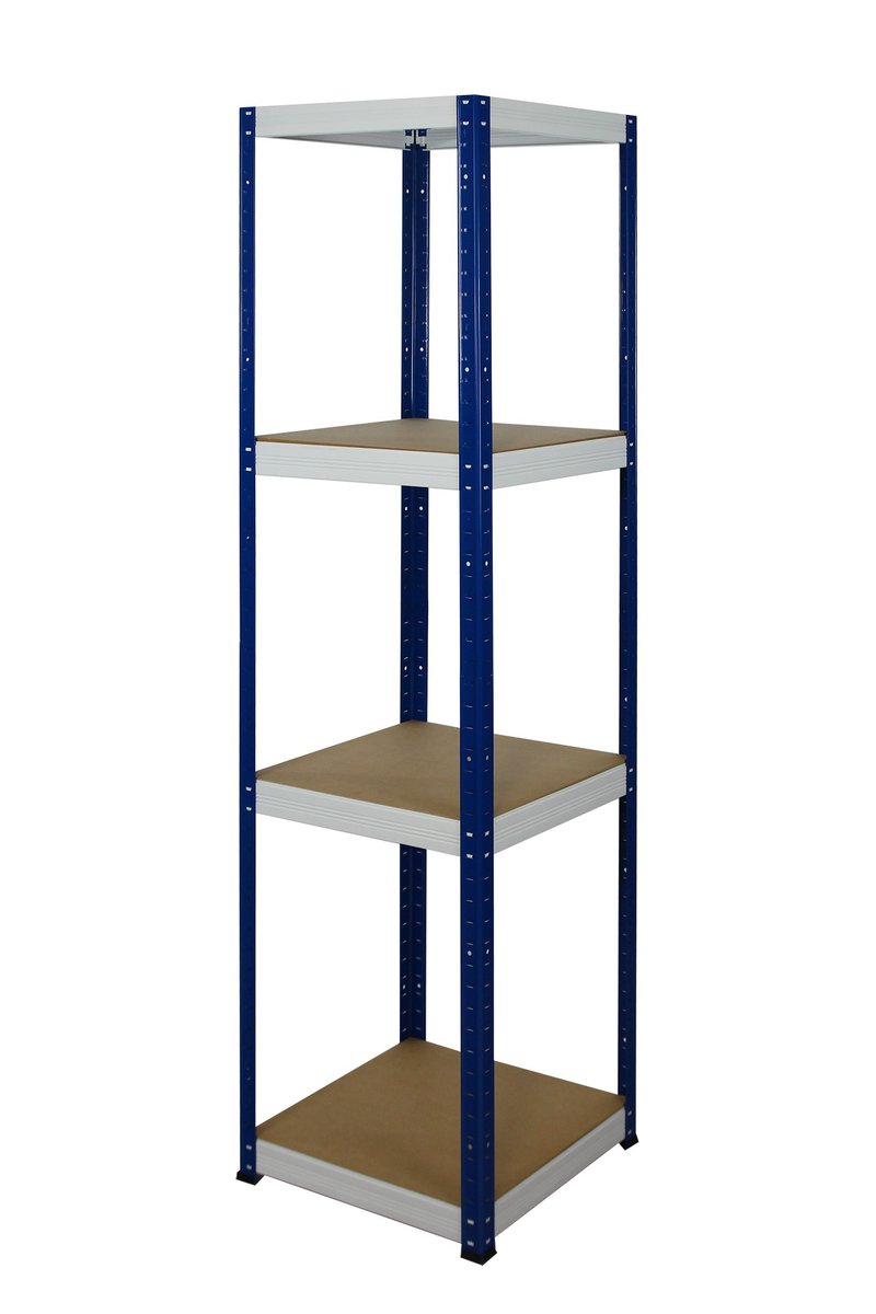 Regał Helios magazynowy metalowy HNW_180X040X40_4_0WZ ilość półek 4 nośność 175 kg / Wamar-Sosenka