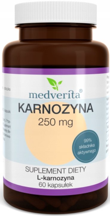 Medverita, Karnozyna L-karnozyna 250 mg 60 kaps.