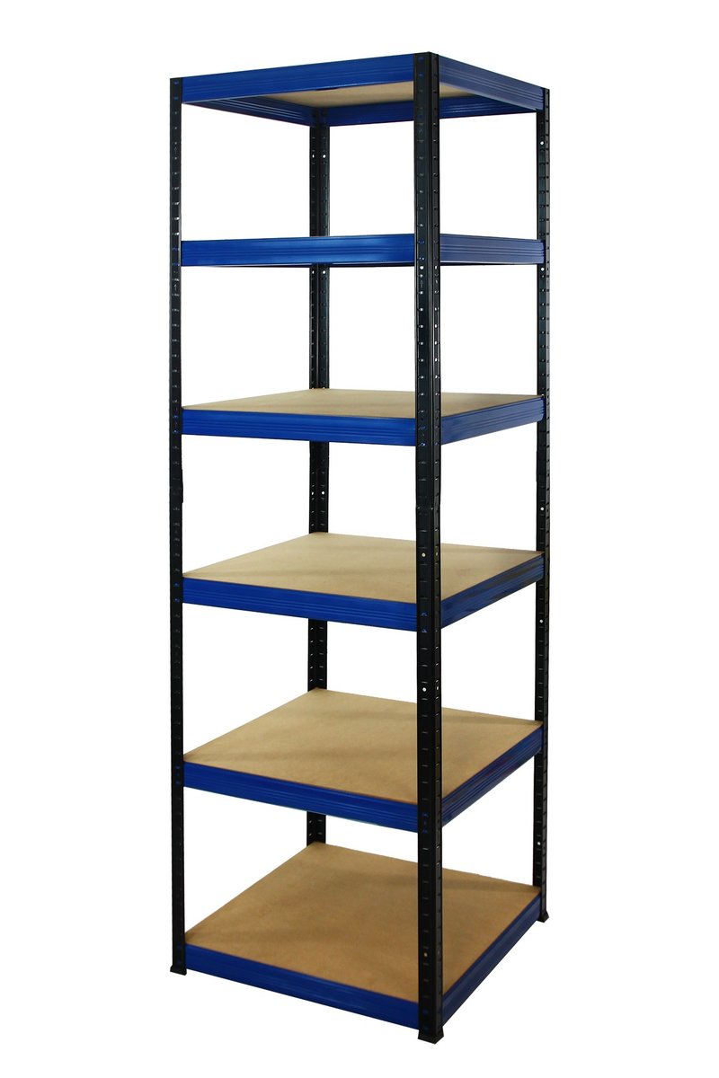 Regał Helios magazynowy metalowy HBN_196X060X60_6_0WZ ilość półek 6 nośność 175 kg / Wamar-Sosenka