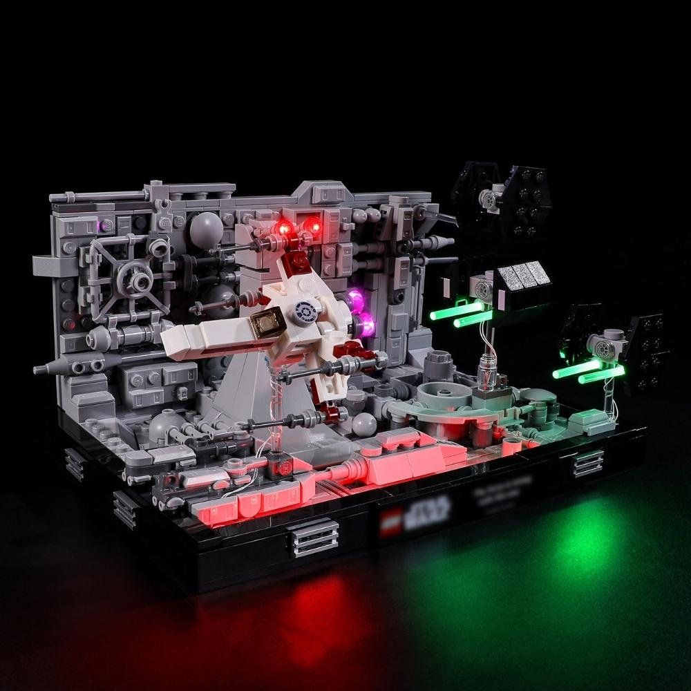 Brick Expert, Oświetlenie LED, do klocków, Diorama: Szturm Na Gwiazdę Śmierci, 75329
