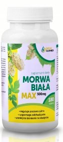 GoldFarmex GoldFarmex Morwa biała Max 500 mg 180 tabletek 3179321