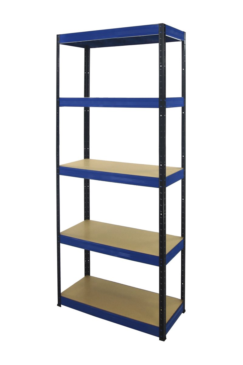 Regał Helios magazynowy metalowy HBN_180X120X60_5_350 ilość półek 5 nośność 350 kg / Wamar-Sosenka