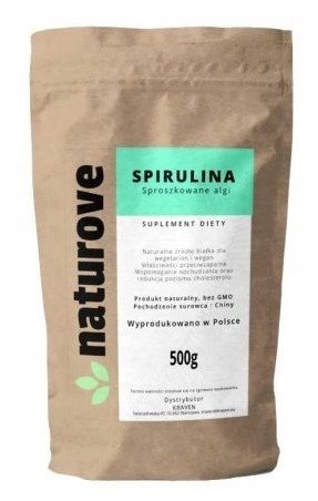 Naturove Spirulina Suplement diety 500 g