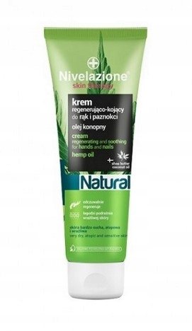 Nivelazione Skin Therapy NIVELAZIONE Skin Therapy Natural Regenerująco-kojący krem do rąk i paznokci z olejem konopnym 100 ml NIM0036