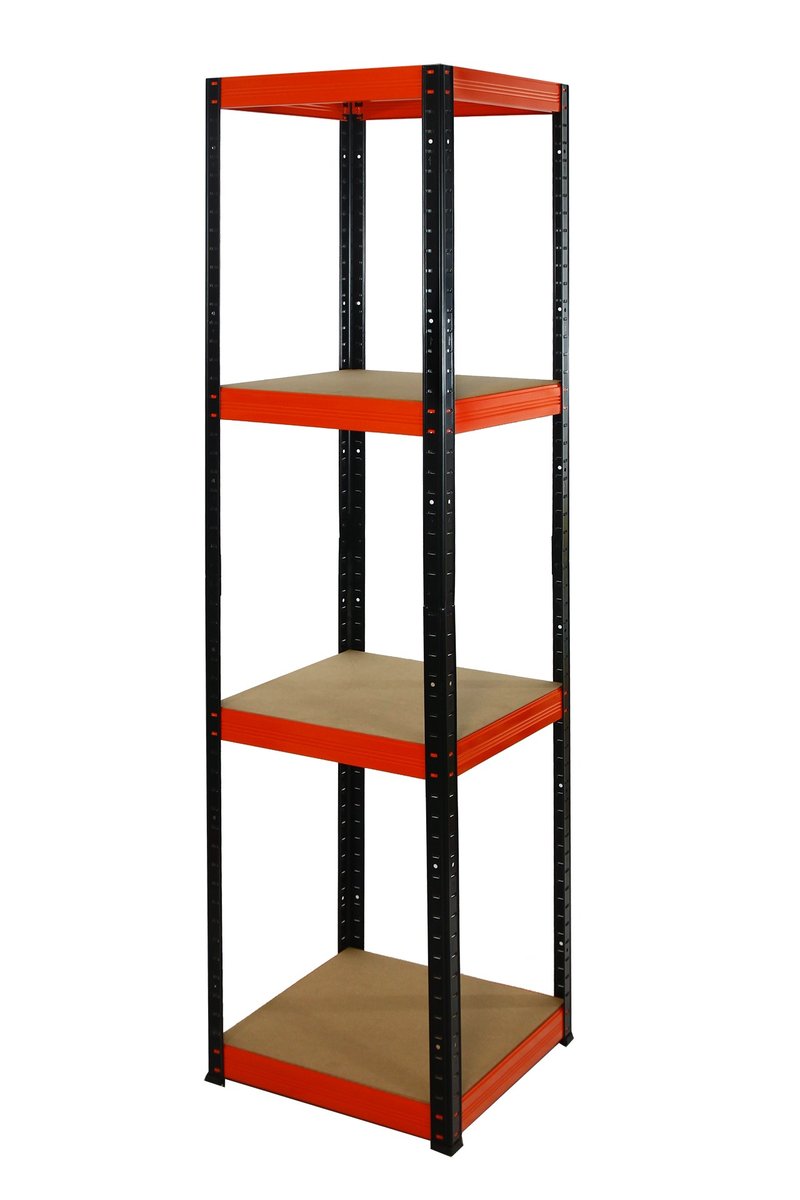 Regał Helios magazynowy metalowy HBO_180X040X40_4_0WZ ilość półek 4 nośność 175 kg / Wamar-Sosenka