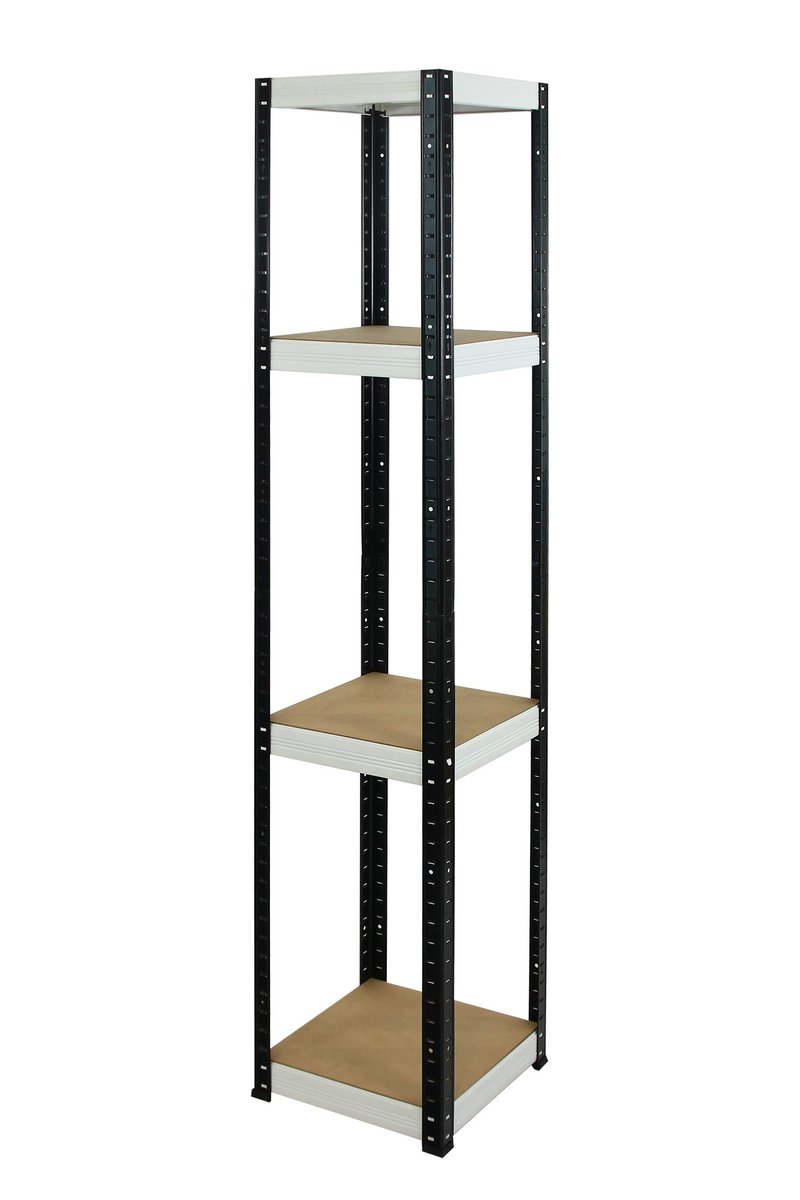 Regał Helios magazynowy metalowy HBW_180X035X35_4_0WZ ilość półek 4 nośność 175 kg / Wamar-Sosenka