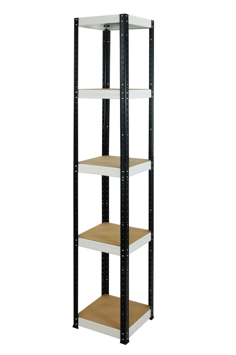 Regał Helios magazynowy metalowy HBW_180X030X30_5_0WZ ilość półek 5 nośność 175 kg / Wamar-Sosenka