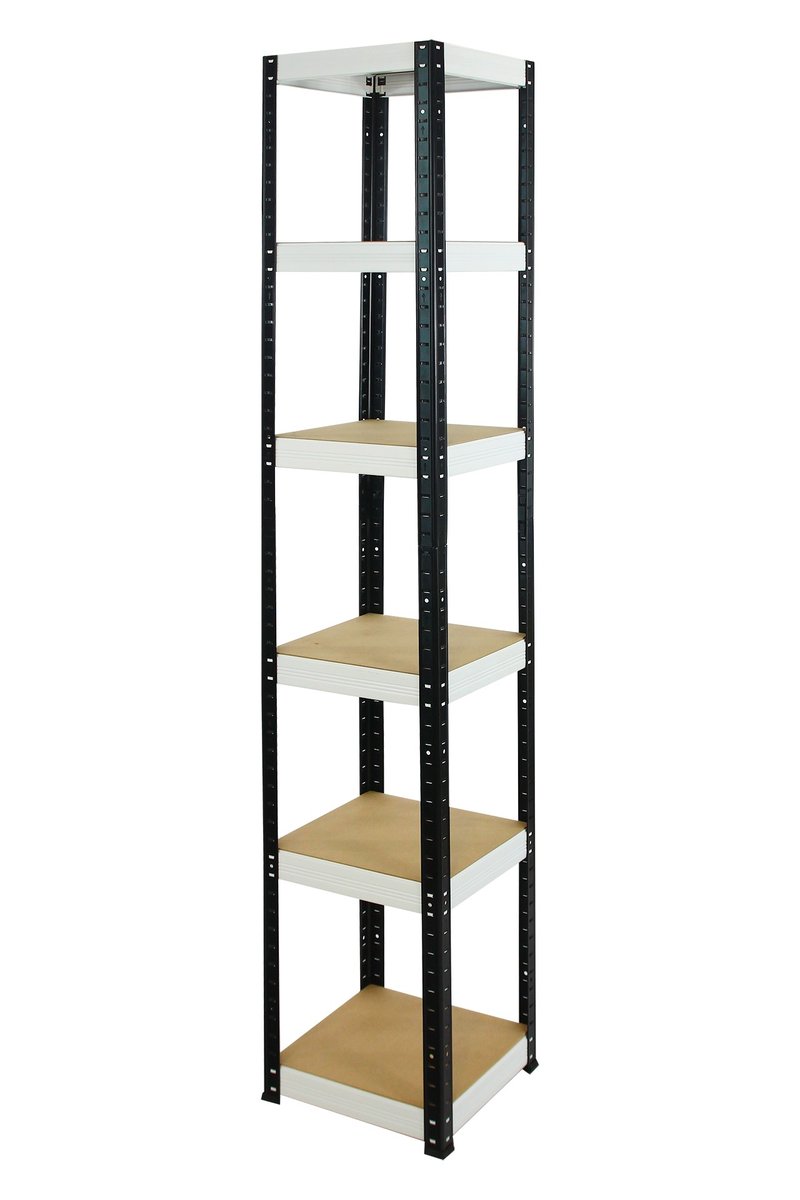 Regał Helios magazynowy metalowy HBW_196X040X40_6_0WZ ilość półek 6 nośność 175 kg / Wamar-Sosenka