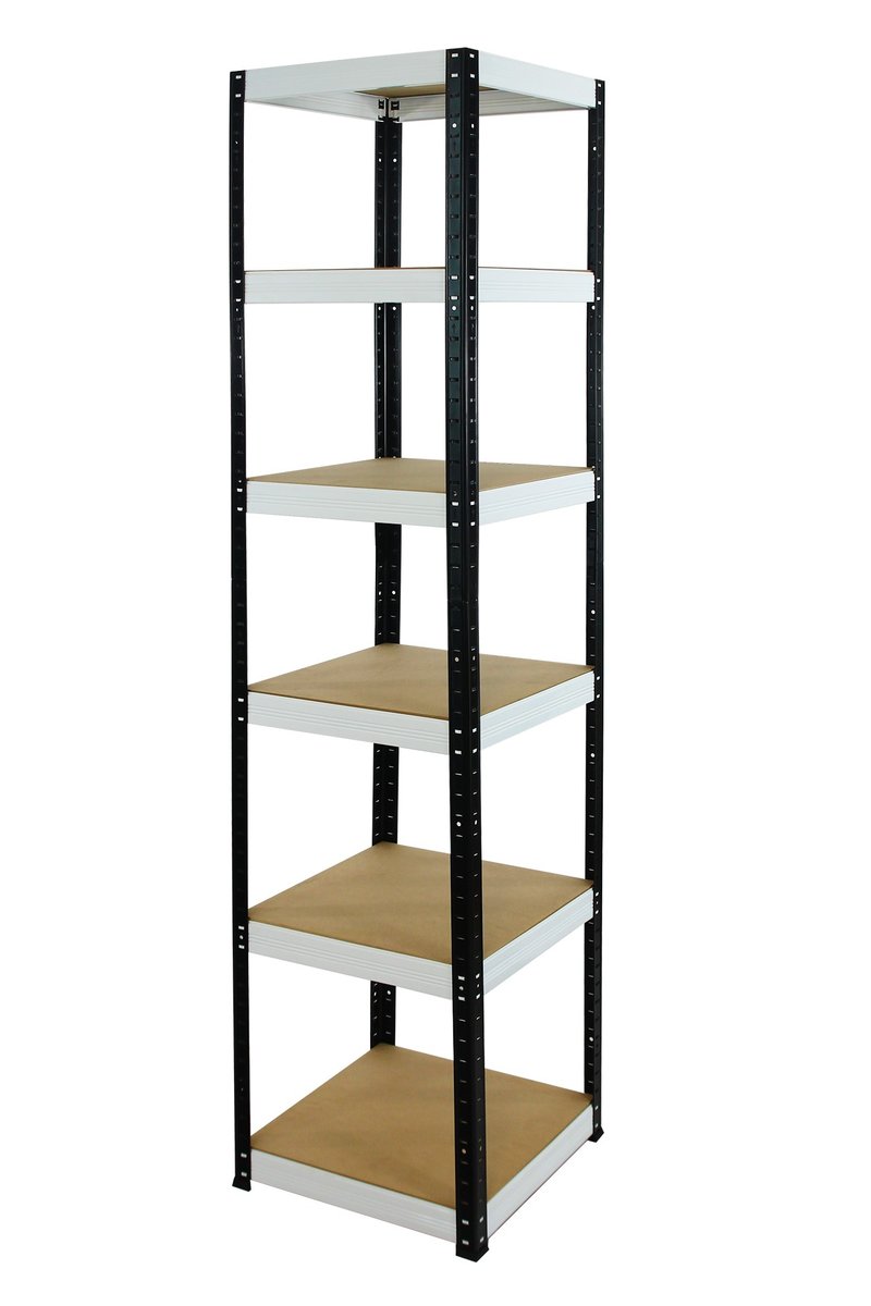 Regał Helios magazynowy metalowy HBW_196X045X45_6_0WZ ilość półek 6 nośność 175 kg / Wamar-Sosenka