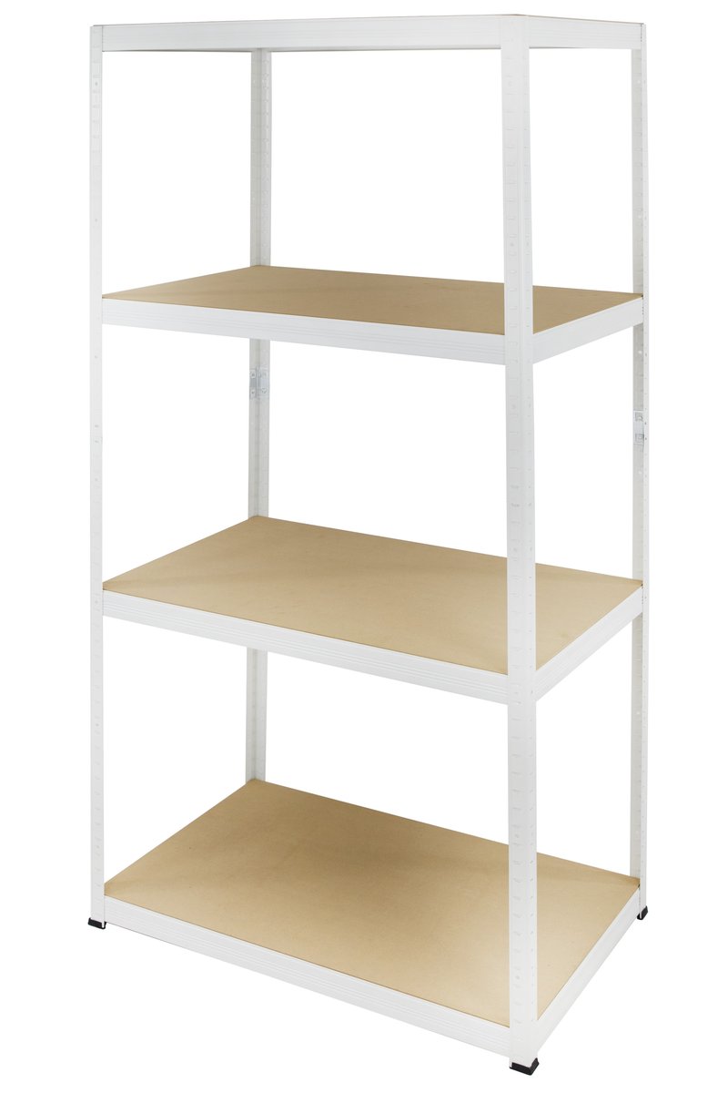 Regał Helios magazynowy metalowy HWW_180X110X50_4_400 ilość półek 4 nośność 400 kg / Wamar-Sosenka