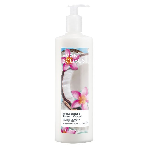 Avon Senses Aloha Monoi Żel pod prysznic 720ml