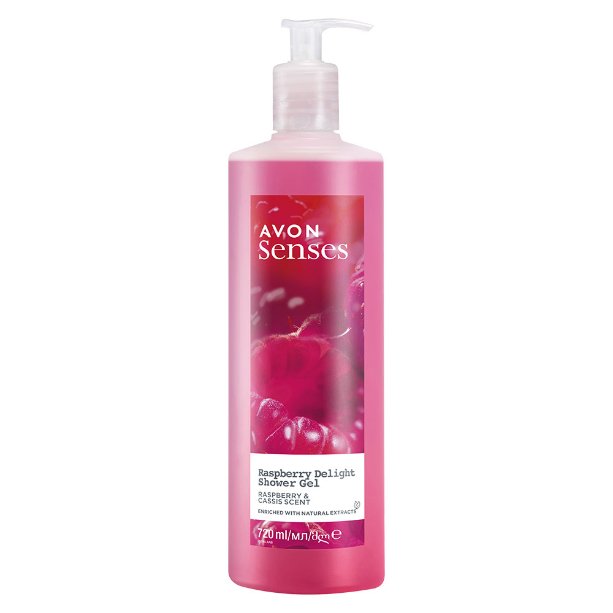 Avon Senses Raspberry Delig Żel pod prysznic 720ml