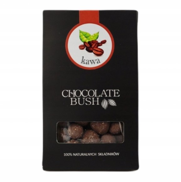 Chocolate Bush, kawa w czekoladzie mlecznej, 50 g